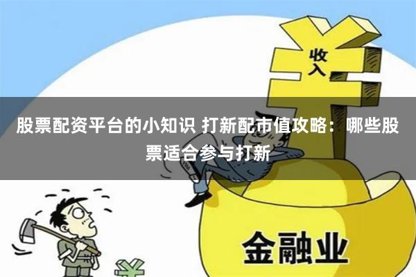 股票配资平台的小知识 打新配市值攻略：哪些股票适合参与打新