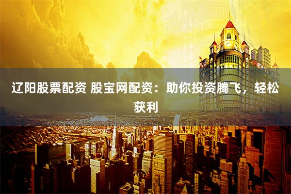 辽阳股票配资 股宝网配资:助你投资腾飞,轻松获利