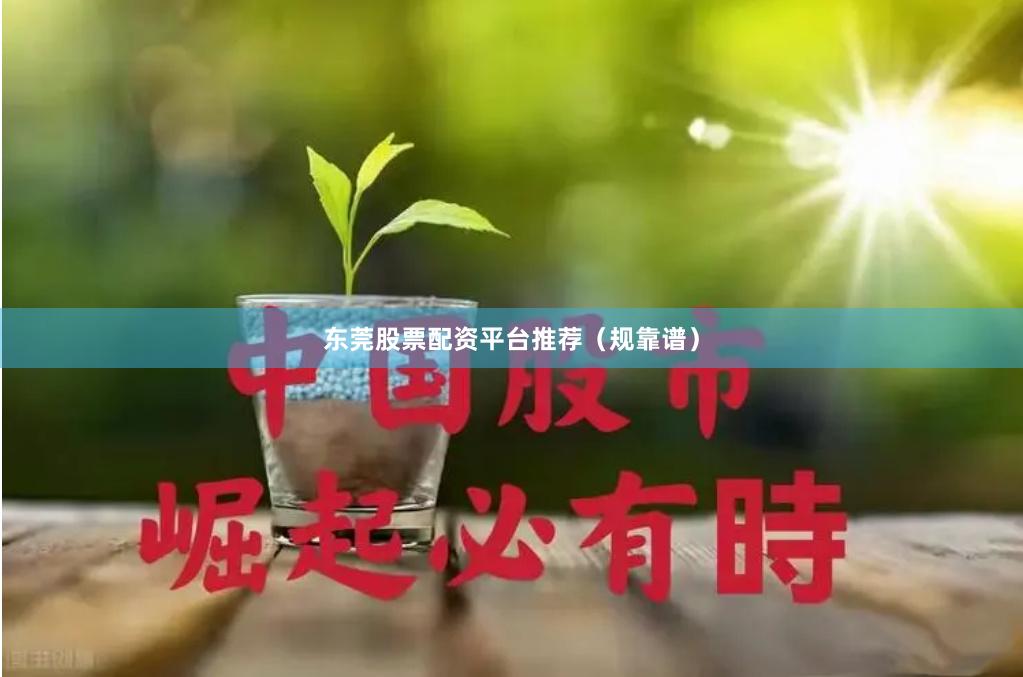 东莞股票配资平台推荐（规靠谱）